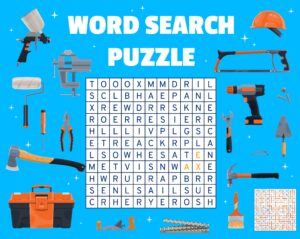 English Word Search Puzzles